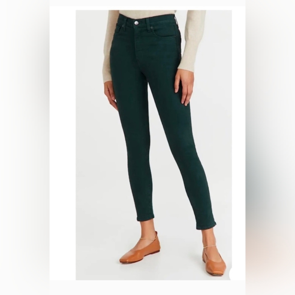 VERONICA BEARD “Debbie Skinny” Jeans in Evergreen - Size 29